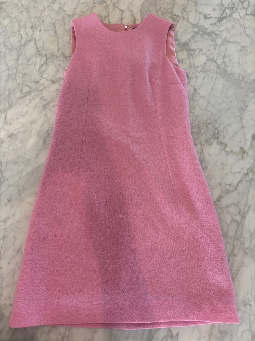 Dolce & Gabbana Pink Sleeveless Shift Dress